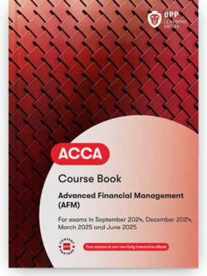 BPP ACCA Advanced Financial Management Course Book eBook 2026