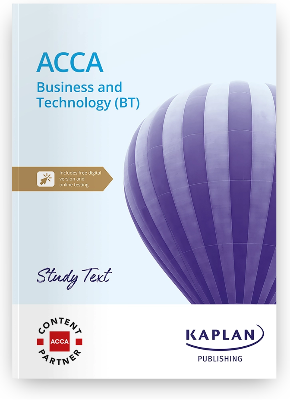 Kaplan ACCA BT Business and Technology Study Text eBook 2026