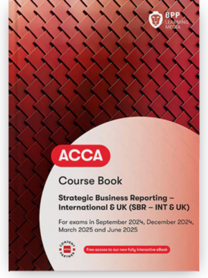 BPP ACCA Strategic Business Reporting Course Book 2026