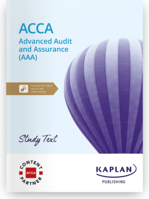 Kaplan ACCA AAA Advanced Audit and Assurance Study Text 2026